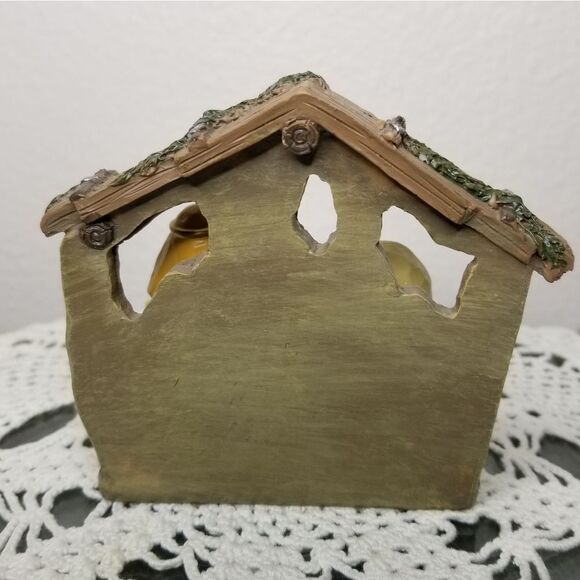 CHRISTMAS Miniature Nativity Set Joseph Mary Baby Jesus Lamb Donkey Stab… - Picture 7 of 9